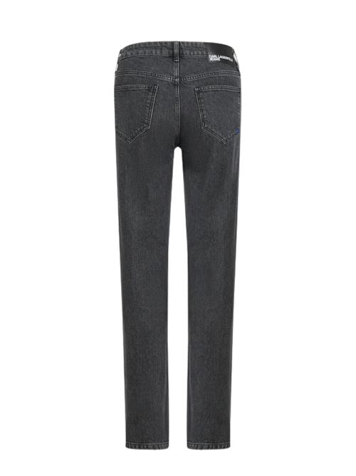 Jeans dritti a vita alta Karl Lagerfeld jeans | A3W100031HP